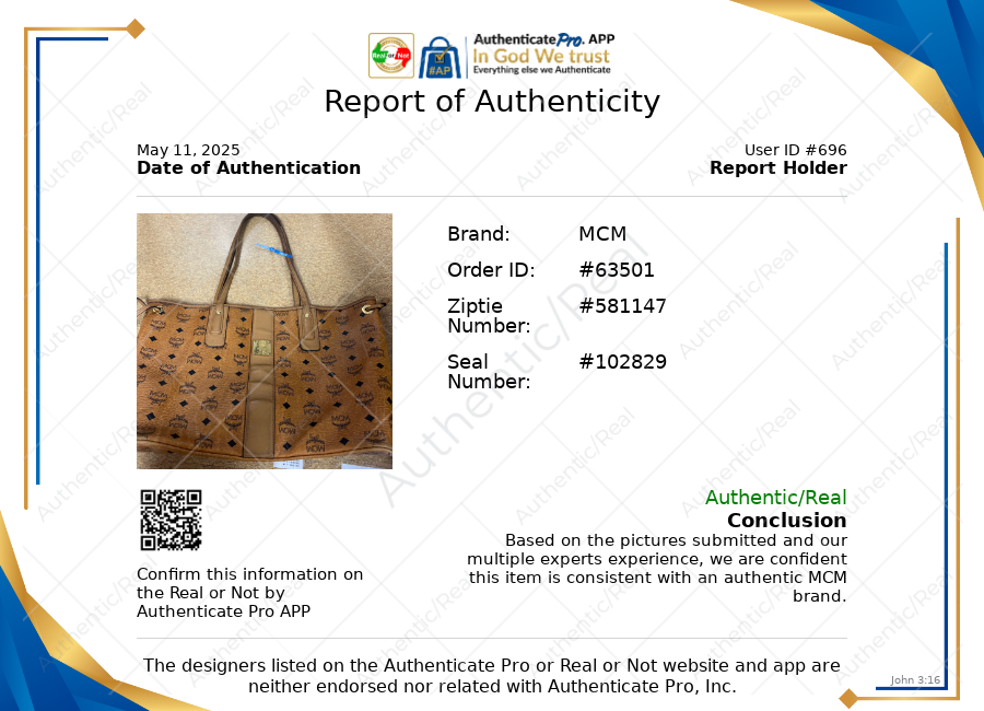 Tote Luxury Designer By Mcm, Size: Medium