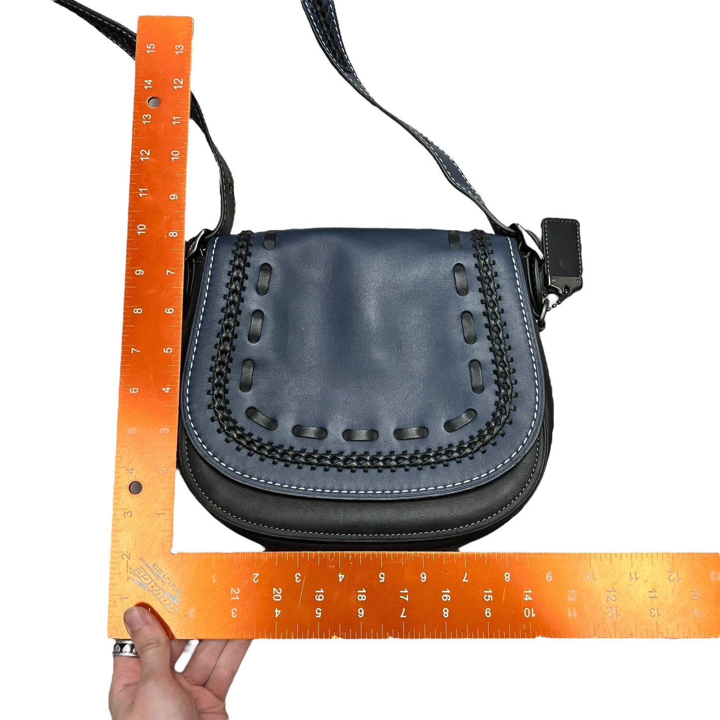 Crossbody Designer By Coach, Size: Medium