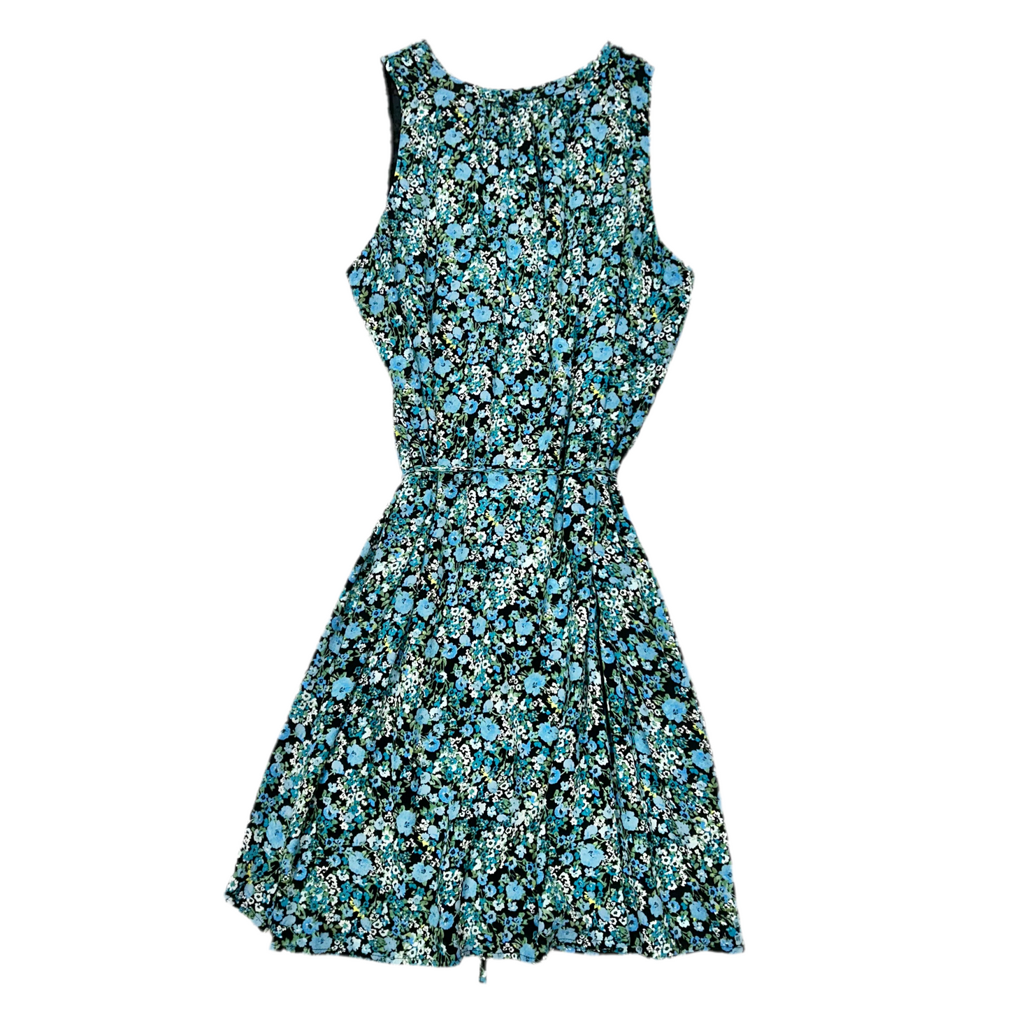 Dress Casual Short By Loft In Black & Blue, Size: L