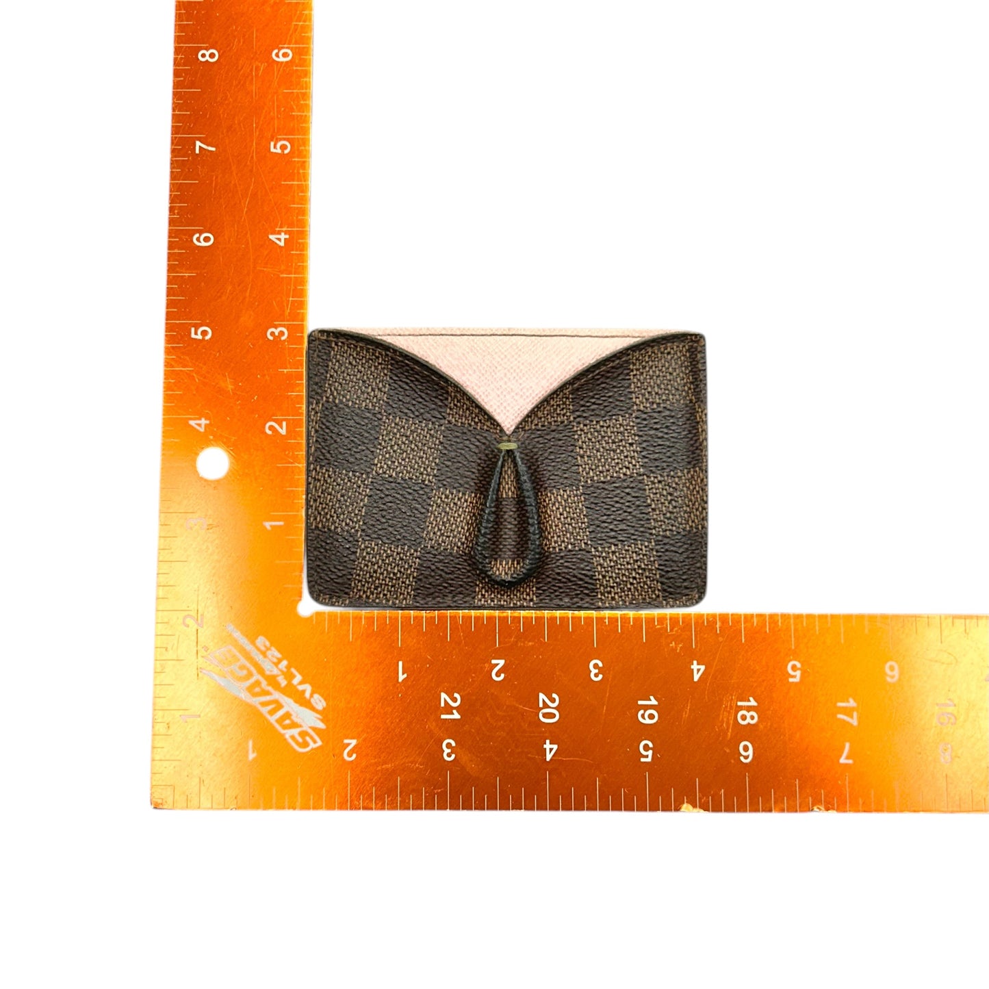 Id/card Holder Luxury Designer By Louis Vuitton, Size: Small
