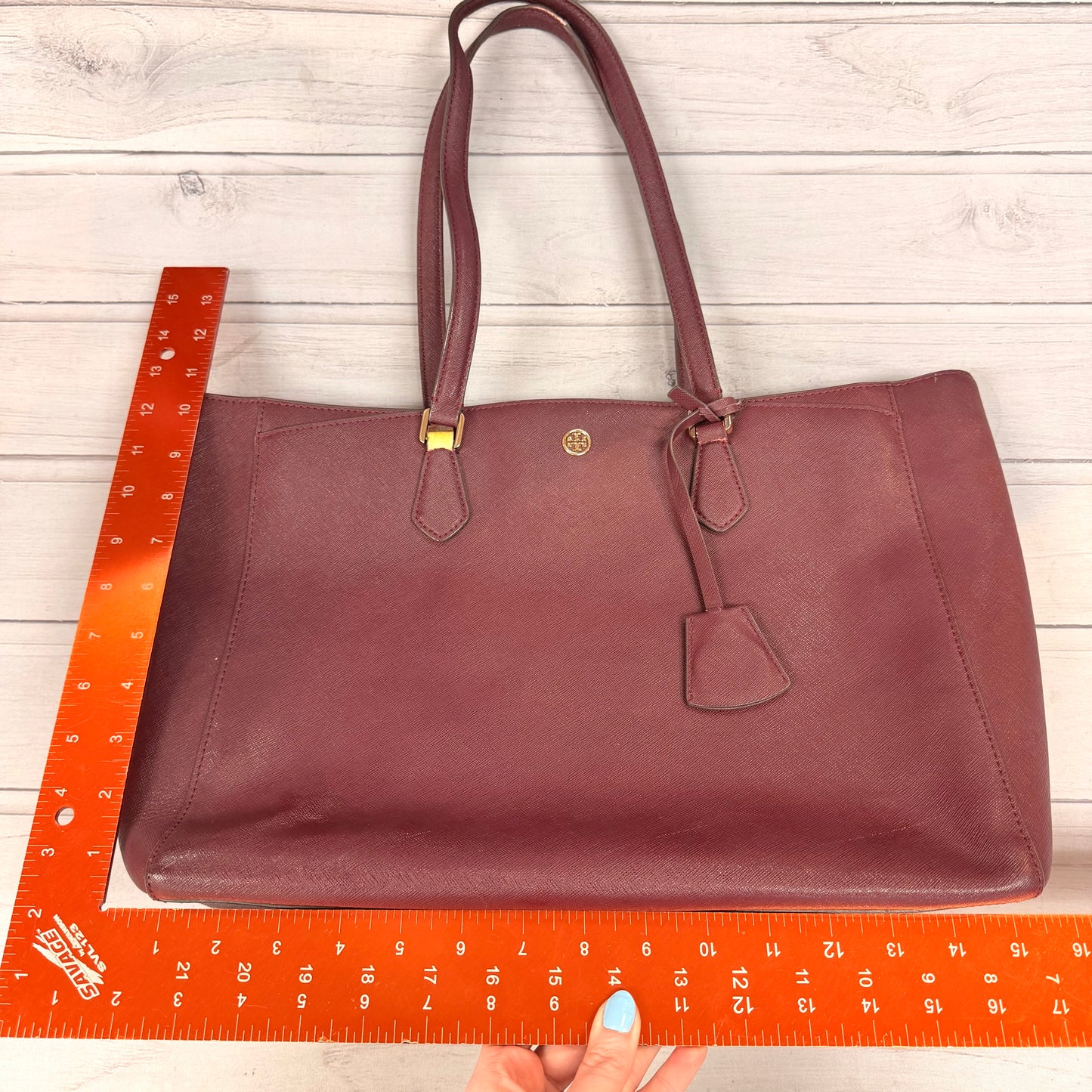 Handbag Designer By Tory Burch, Size: Large