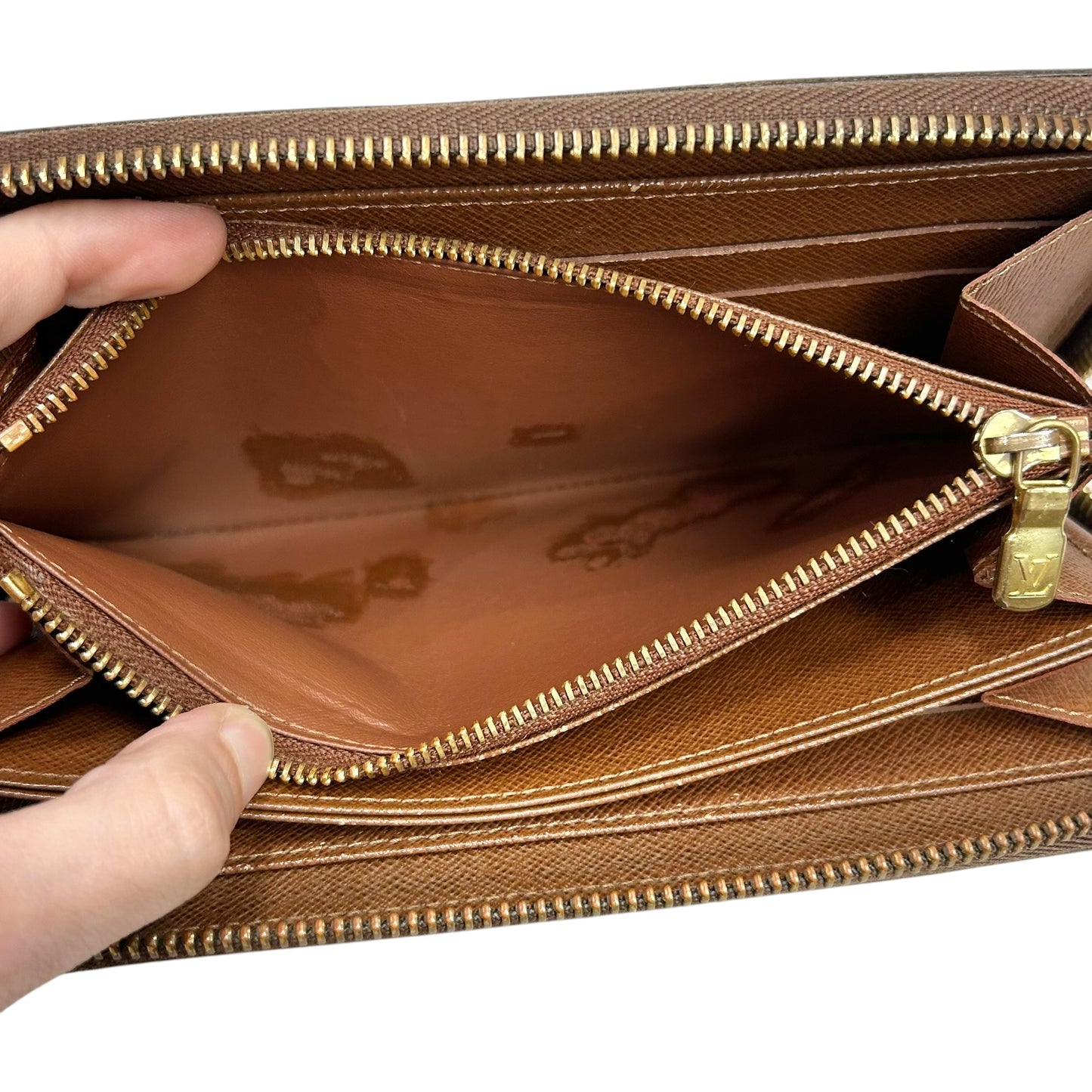 Wallet Luxury Designer By Louis Vuitton, Size: Large