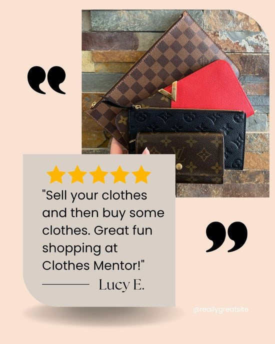 Lucy E Review and pic of designer wallets