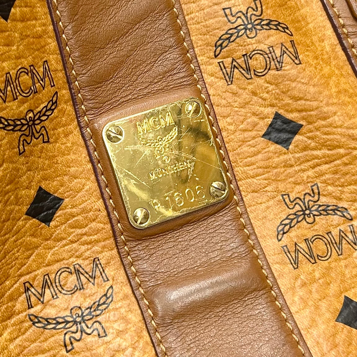 Tote Luxury Designer By Mcm, Size: Medium