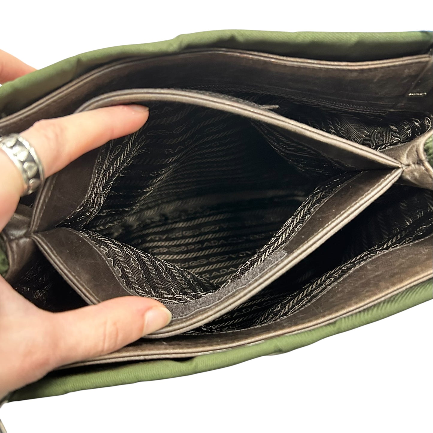 Handbag Luxury Designer By Prada, Size: Medium