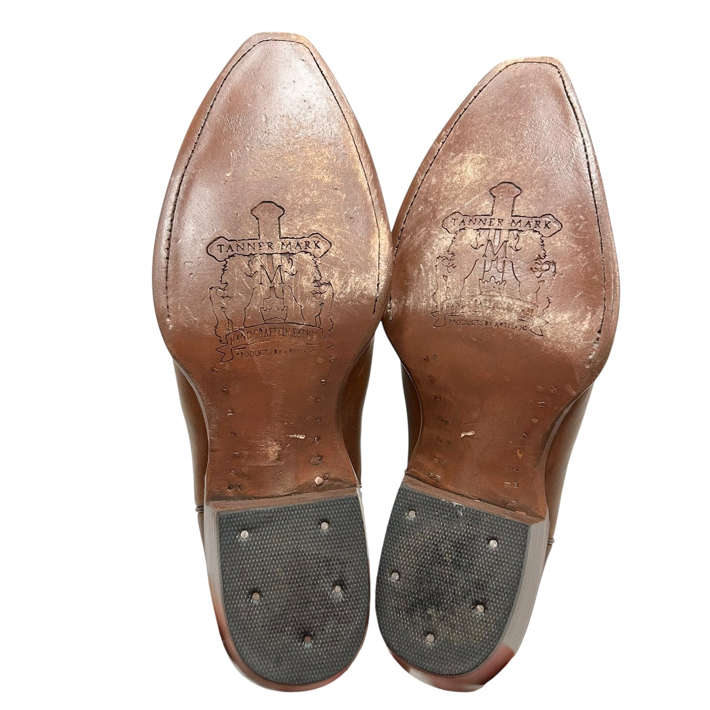 BOOTS WESTERN by Tanner Mark In BROWN, Size: 10