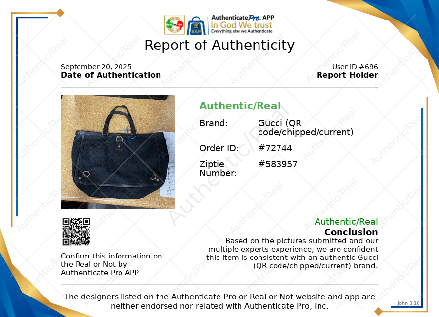 Handbag Luxury Designer By Gucci, Size: Large