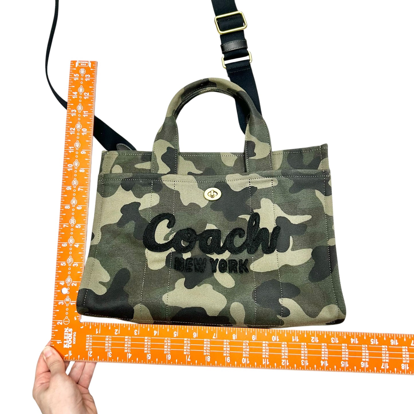Handbag Designer By Coach, Size: Large