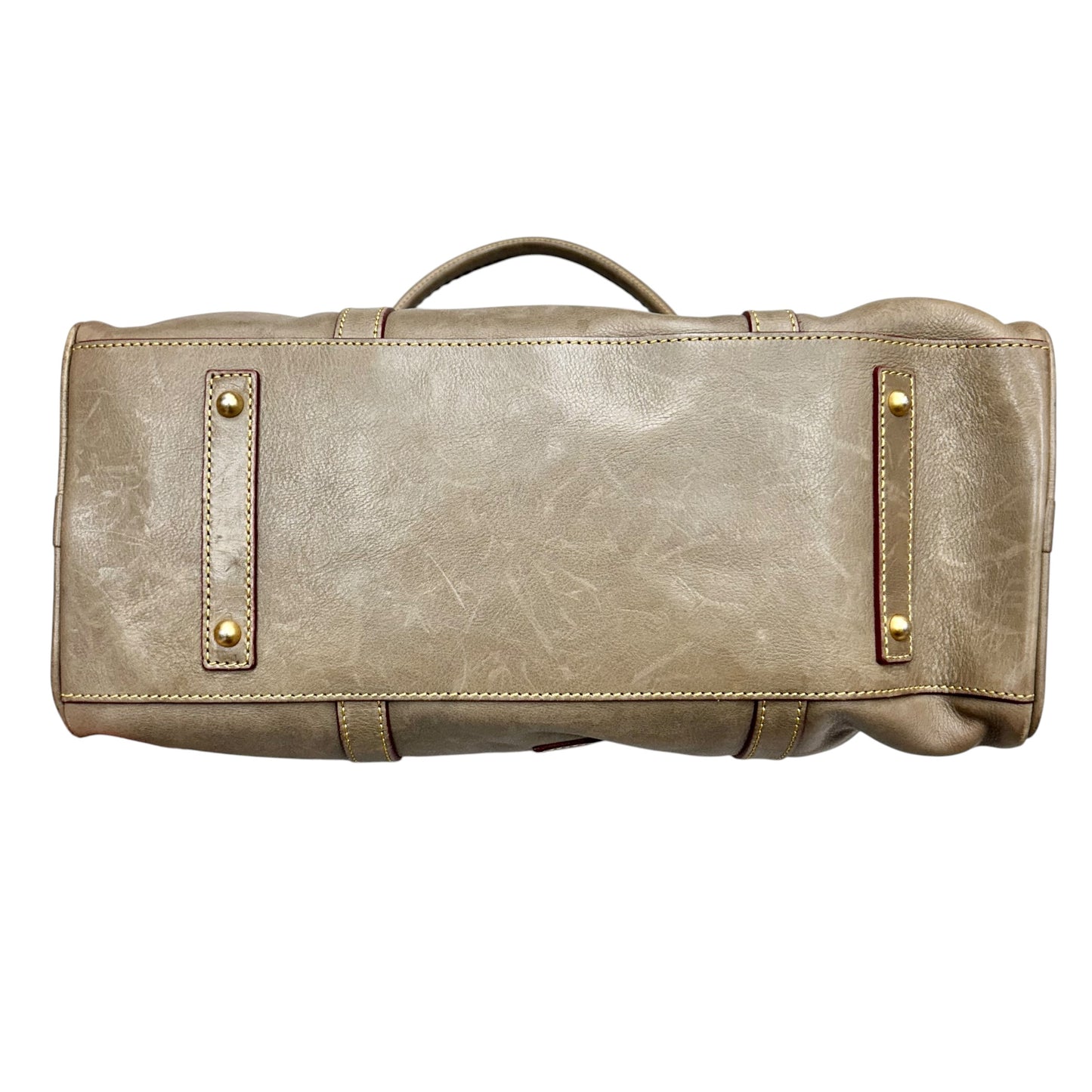 Handbag Designer By Dooney And Bourke In Taupe, Size: Large