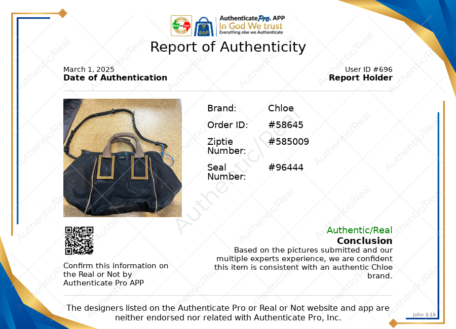 Handbag Luxury Designer By Chloe, Size: Medium
