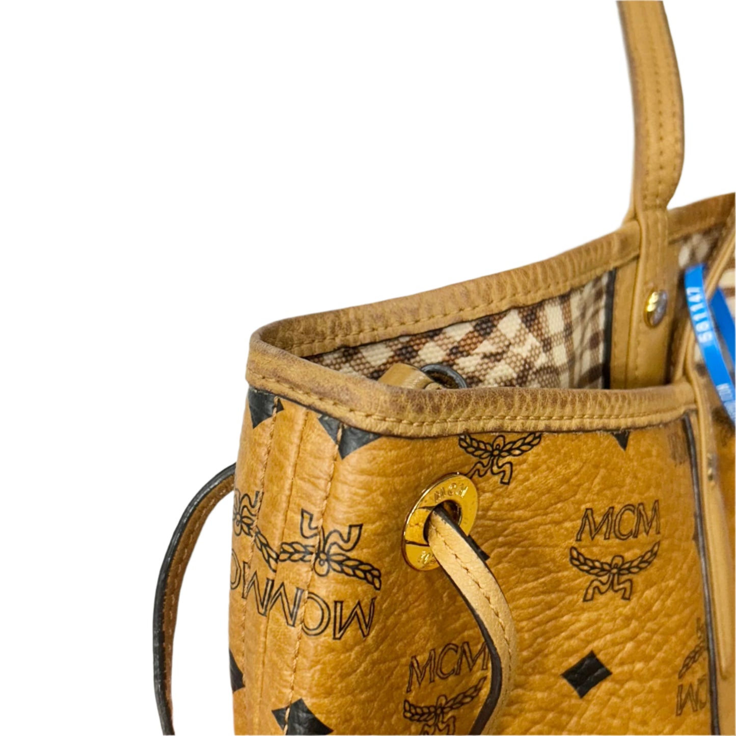 Tote Luxury Designer By Mcm, Size: Medium