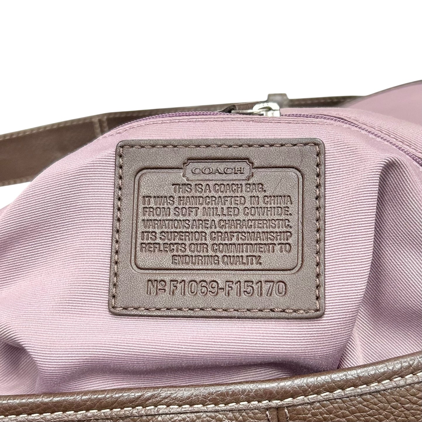 Crossbody Designer By Coach, Size: Medium