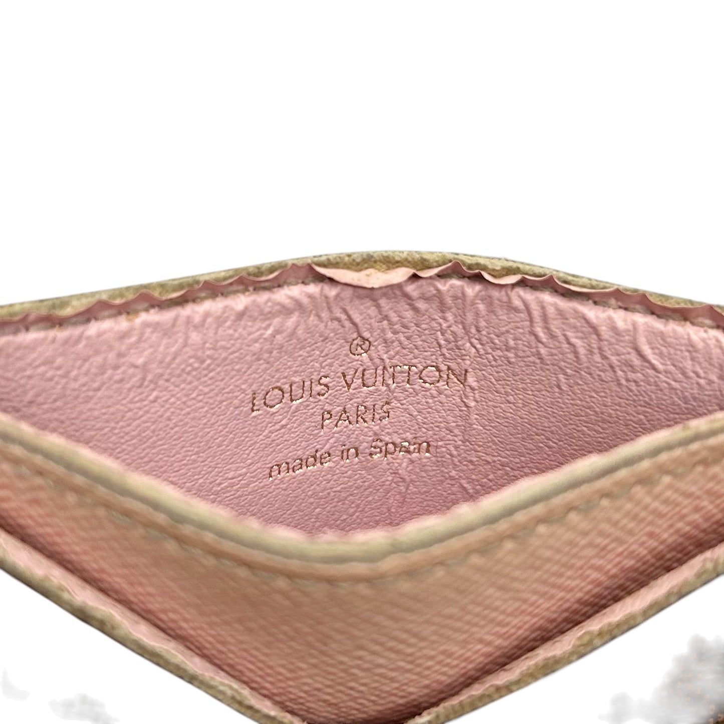 Id/card Holder Luxury Designer By Louis Vuitton, Size: Small
