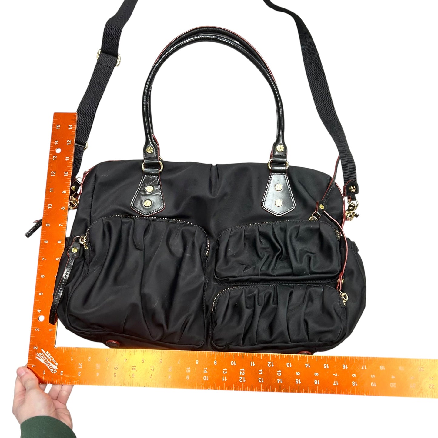 Handbag Designer By Mz Wallace, Size: Large