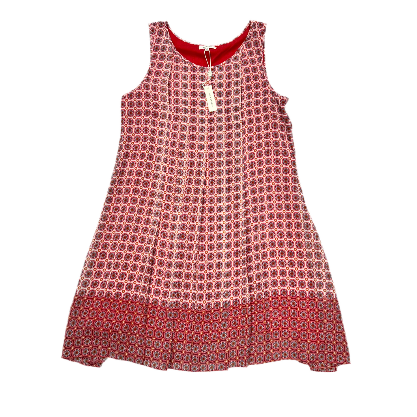 Dress Casual Short By Max Studio In Blue Red & White, Size: L