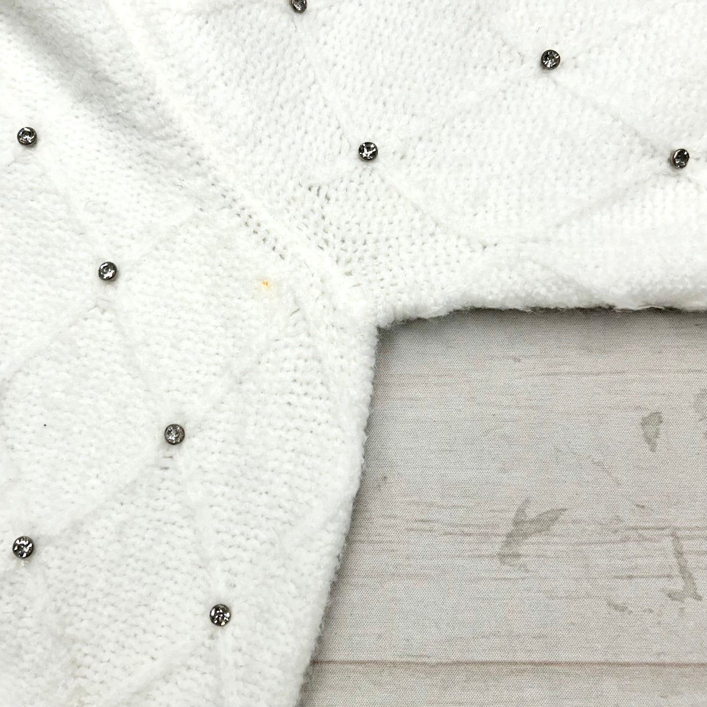 Sweater Cardigan Designer By Lilly Pulitzer In White, Size: M