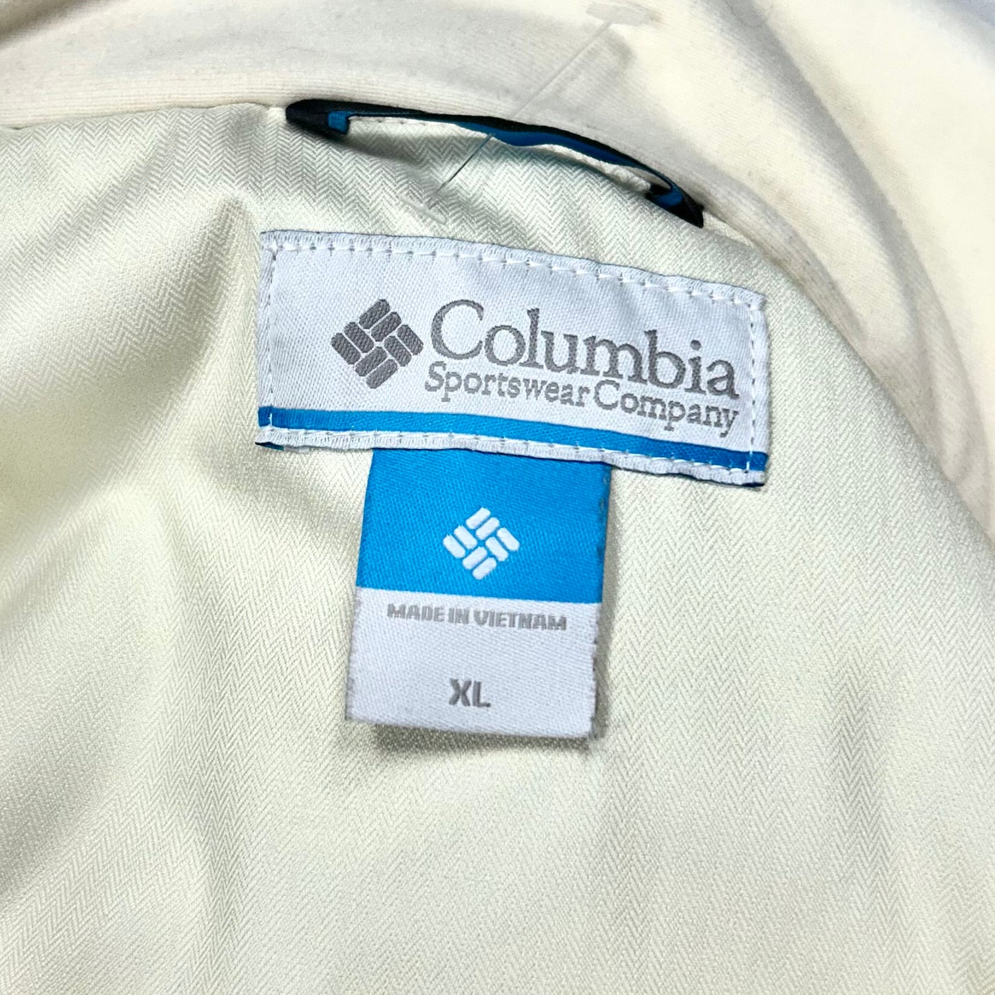 Coat Parka By Columbia In Cream, Size: Xl