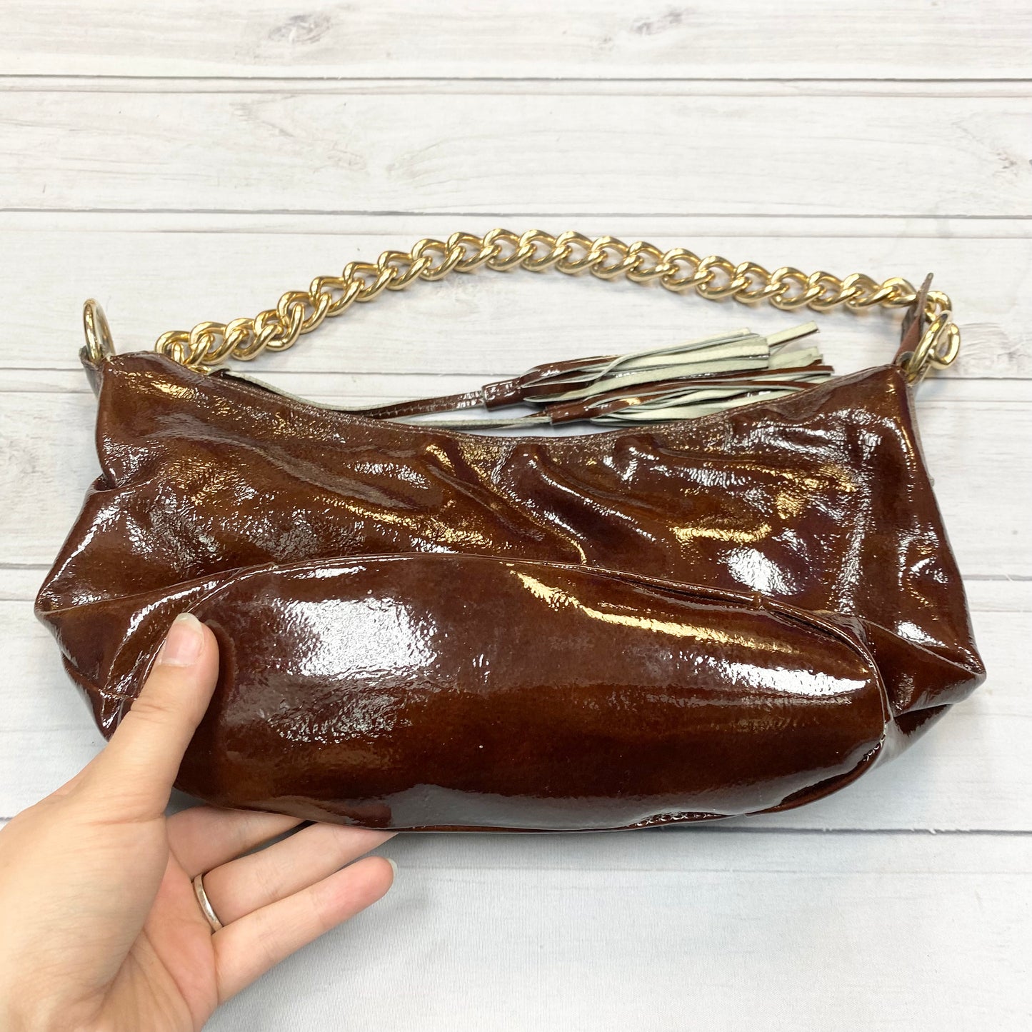 Handbag Leather by Maurizio Taiuti Sz. Medium