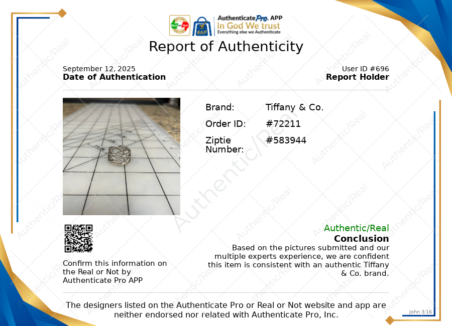 Ring Luxury Designer By Tiffany And Company, Size: 7