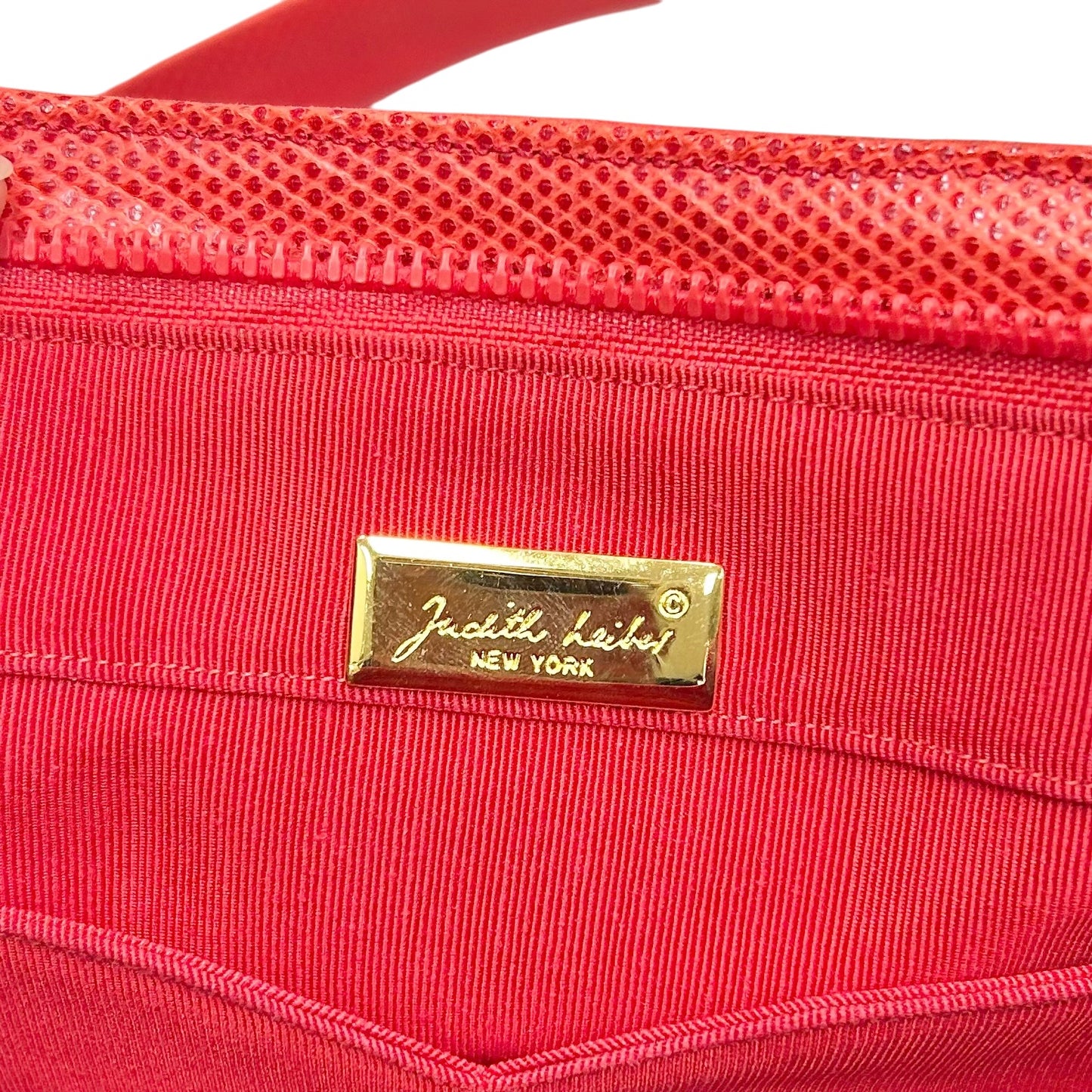 Handbag Luxury Designer By Judith Leiber, Size: Medium
