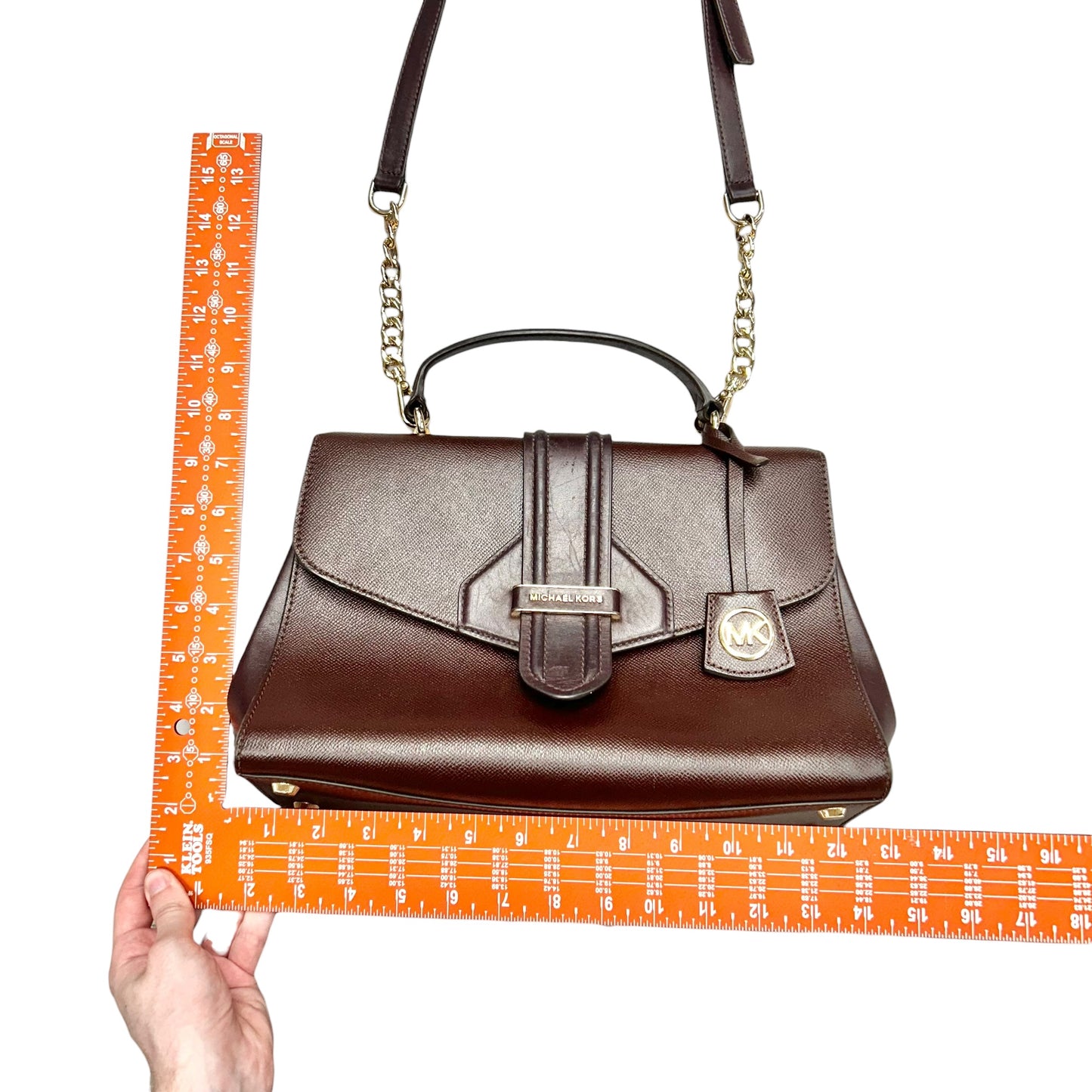 Crossbody Designer By Michael Kors, Size: Medium