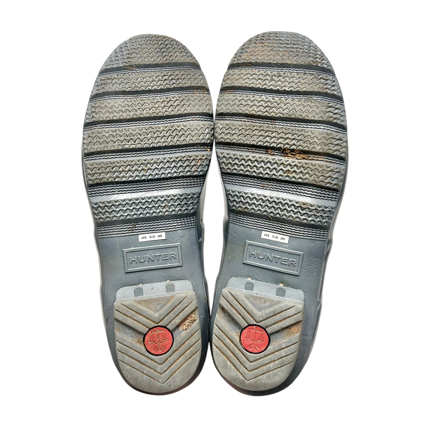 Boots Rain By Hunter In Grey, Size: 8