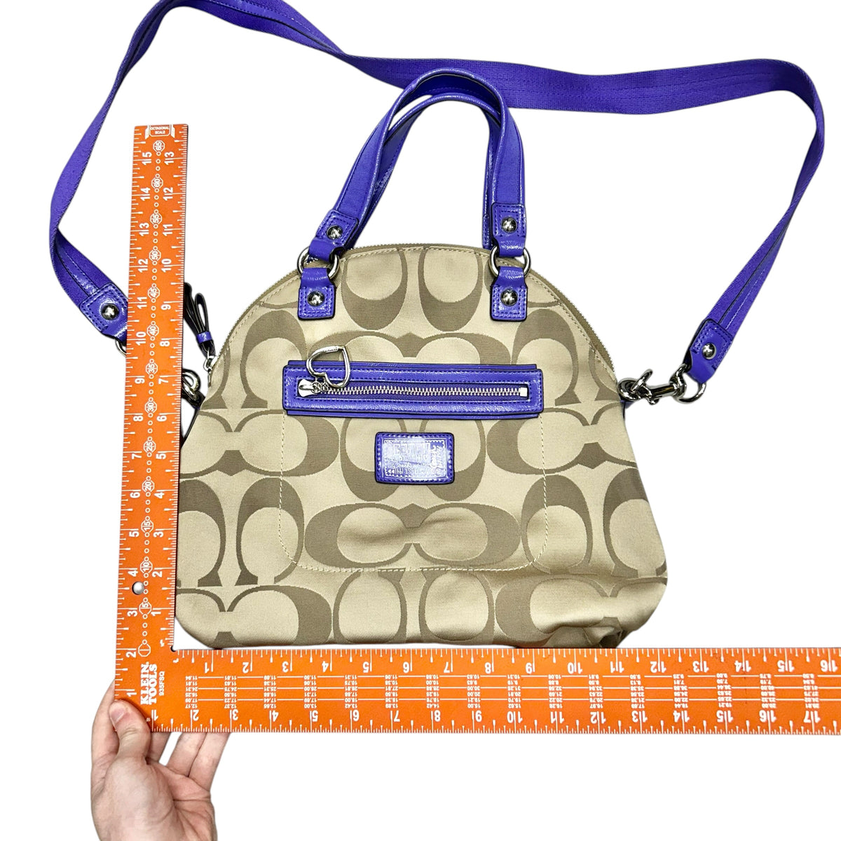 Handbag Designer By Coach, Size: Medium