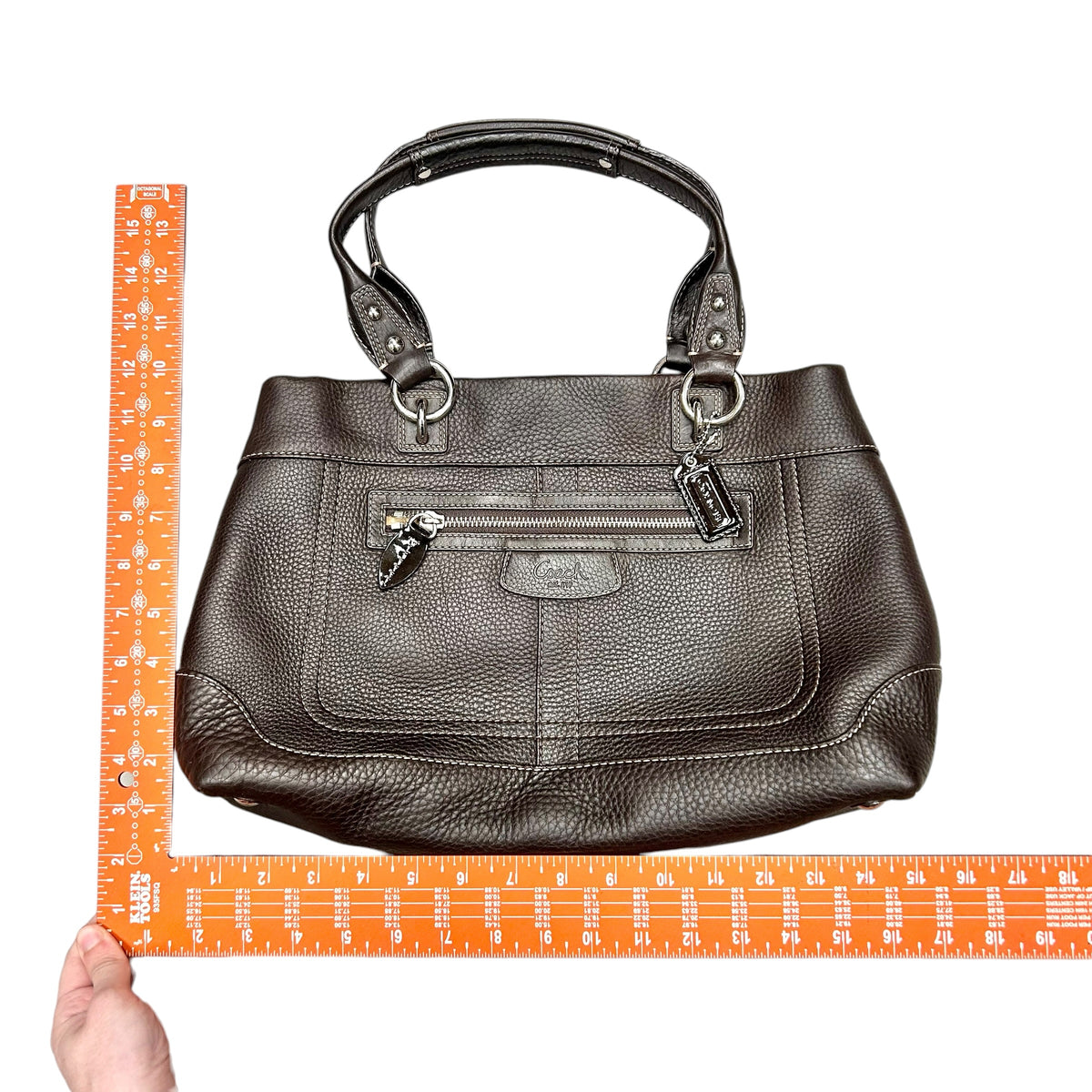 Handbag Designer By Coach, Size: Medium
