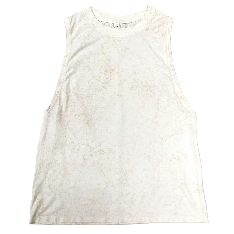 Athletic Tank Top By Lululemon In Tie Dye Print, Size: S