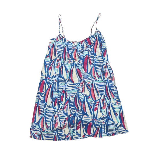 Dress Designer By Lilly Pulitzer In Blue & Pink, Size: Xs