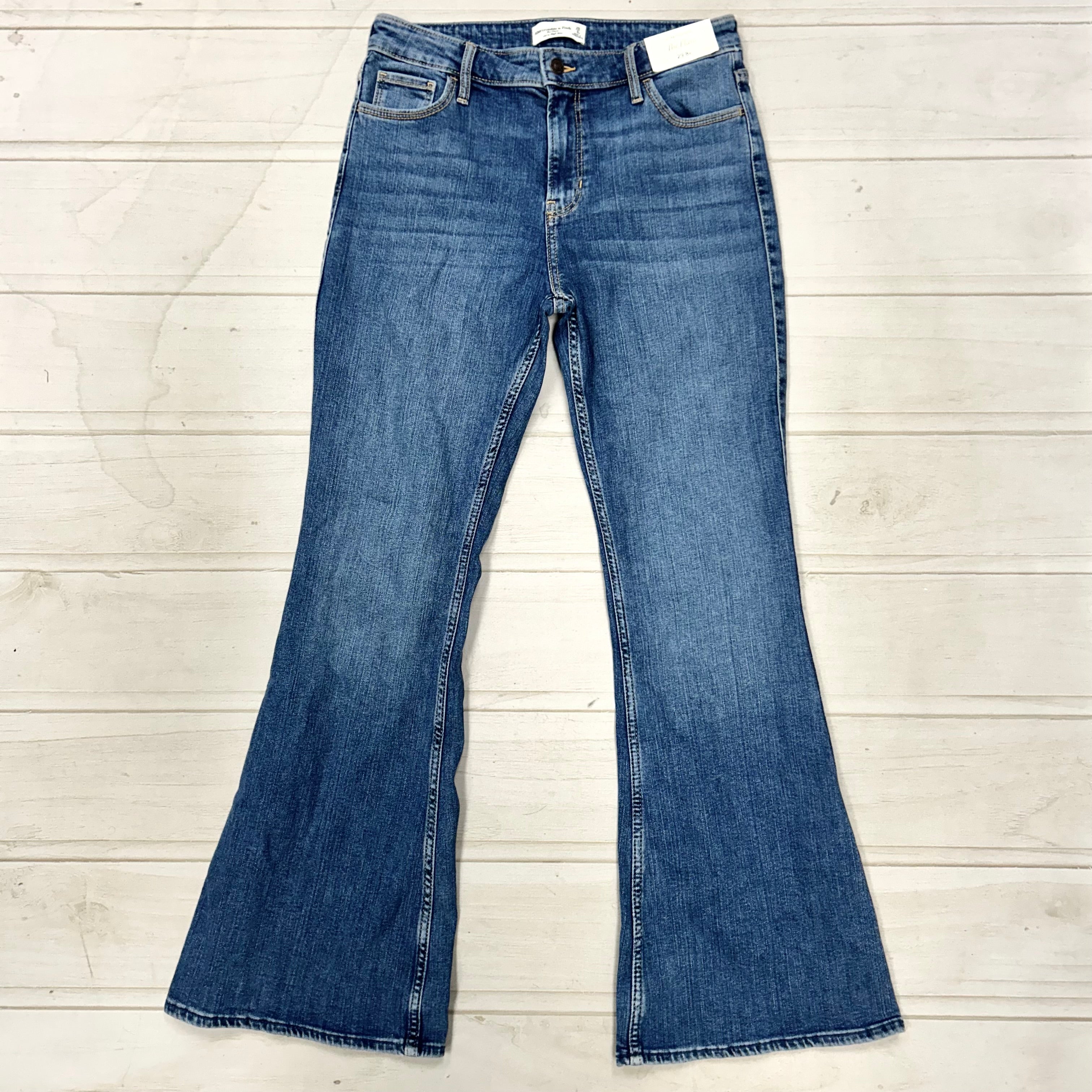 Abercrombie and fitch hot sale flare jeans