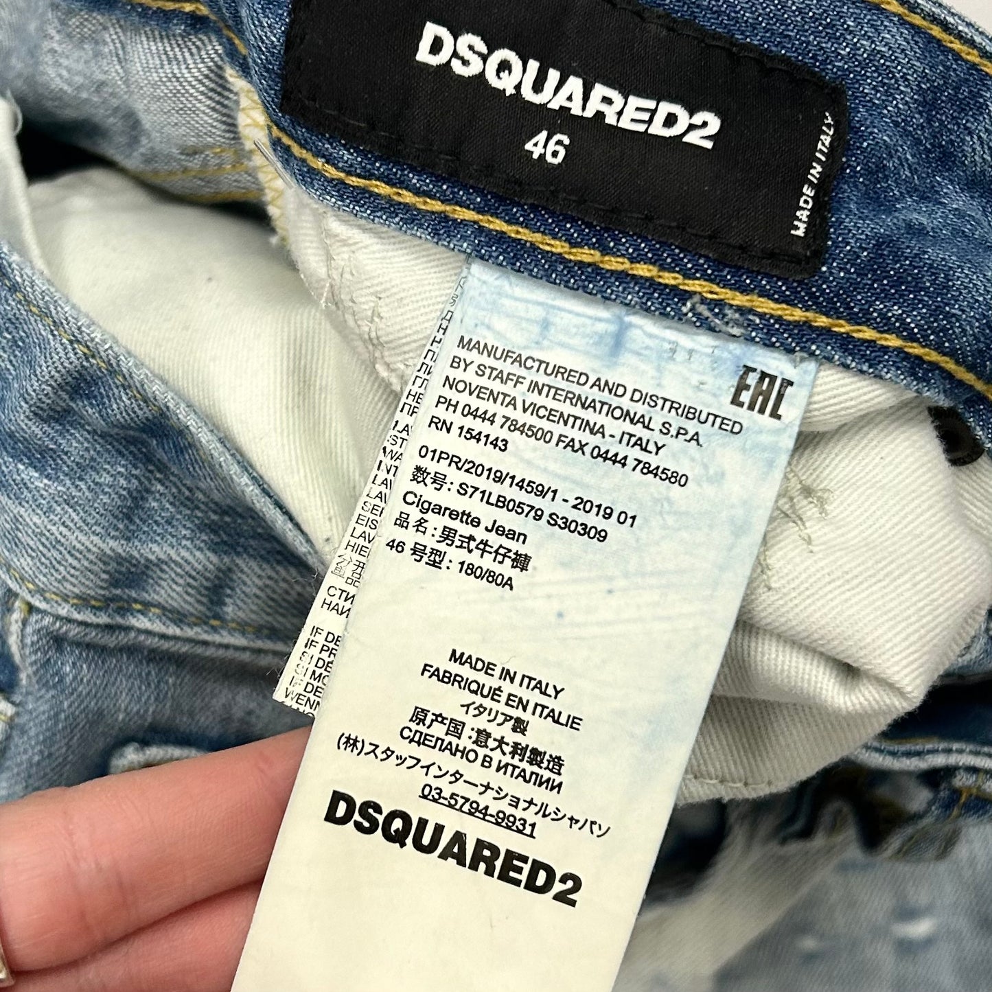 Jeans Designer By Dsquared2 Size: 10