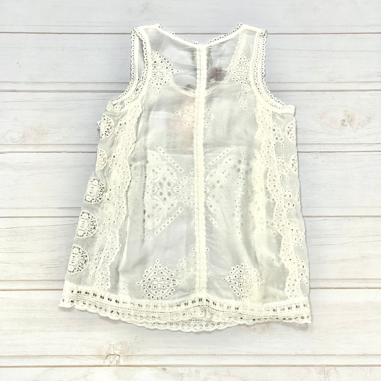 Top Sleeveless Designer By Johnny Was  Size: Xs