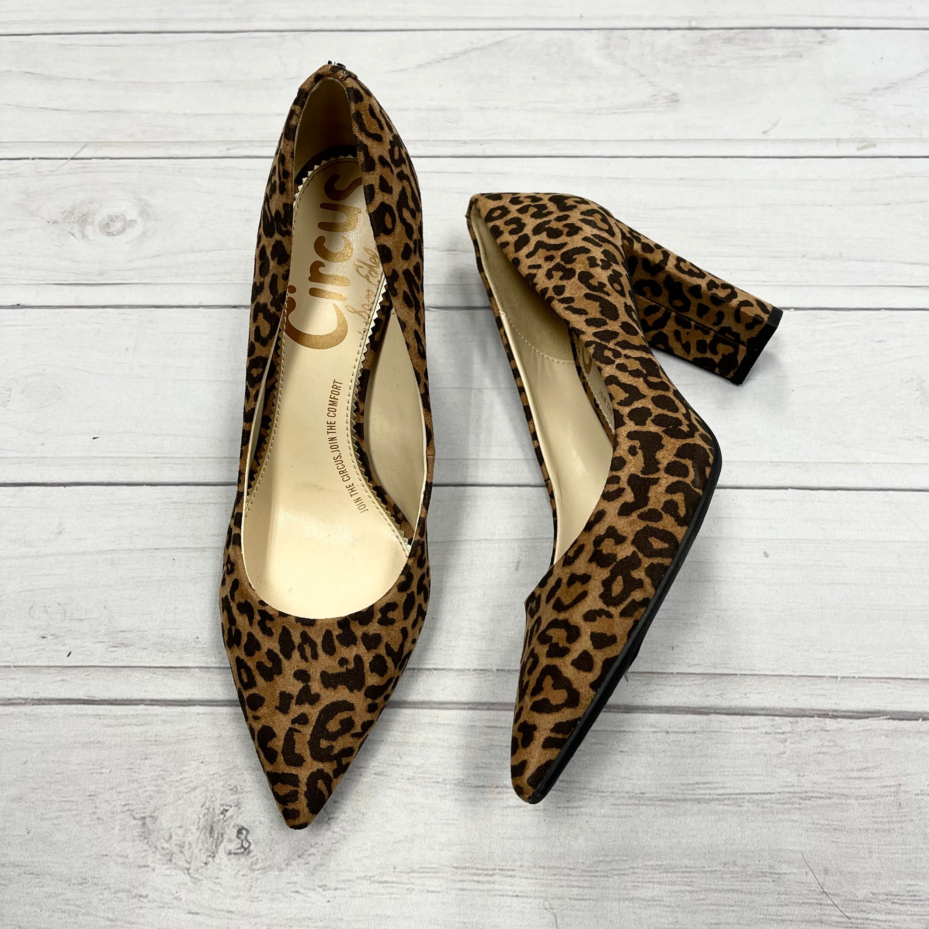 Sam edelman circus leopard hot sale booties