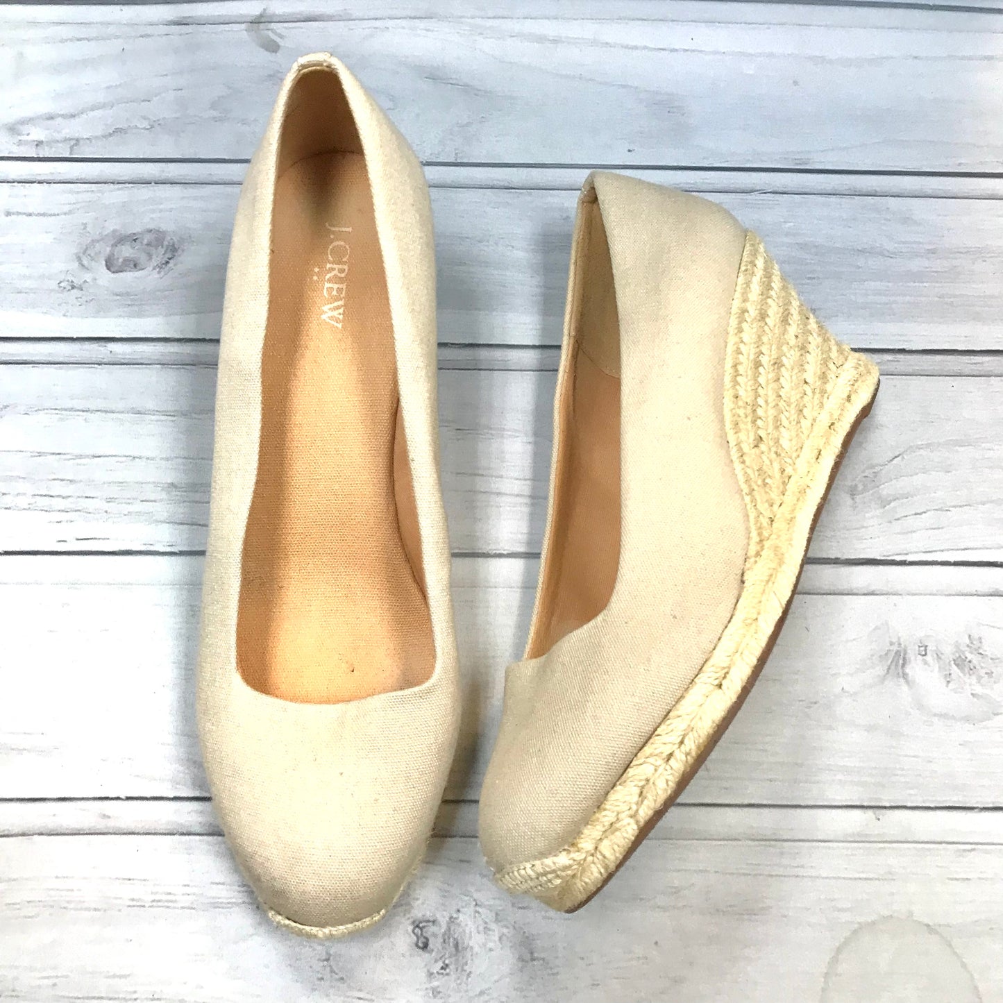 Shoes Heels Espadrille Wedge By J Crew O  Size: 11