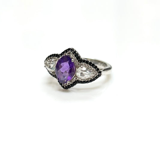 Ring Sterling Silver  Size: 10