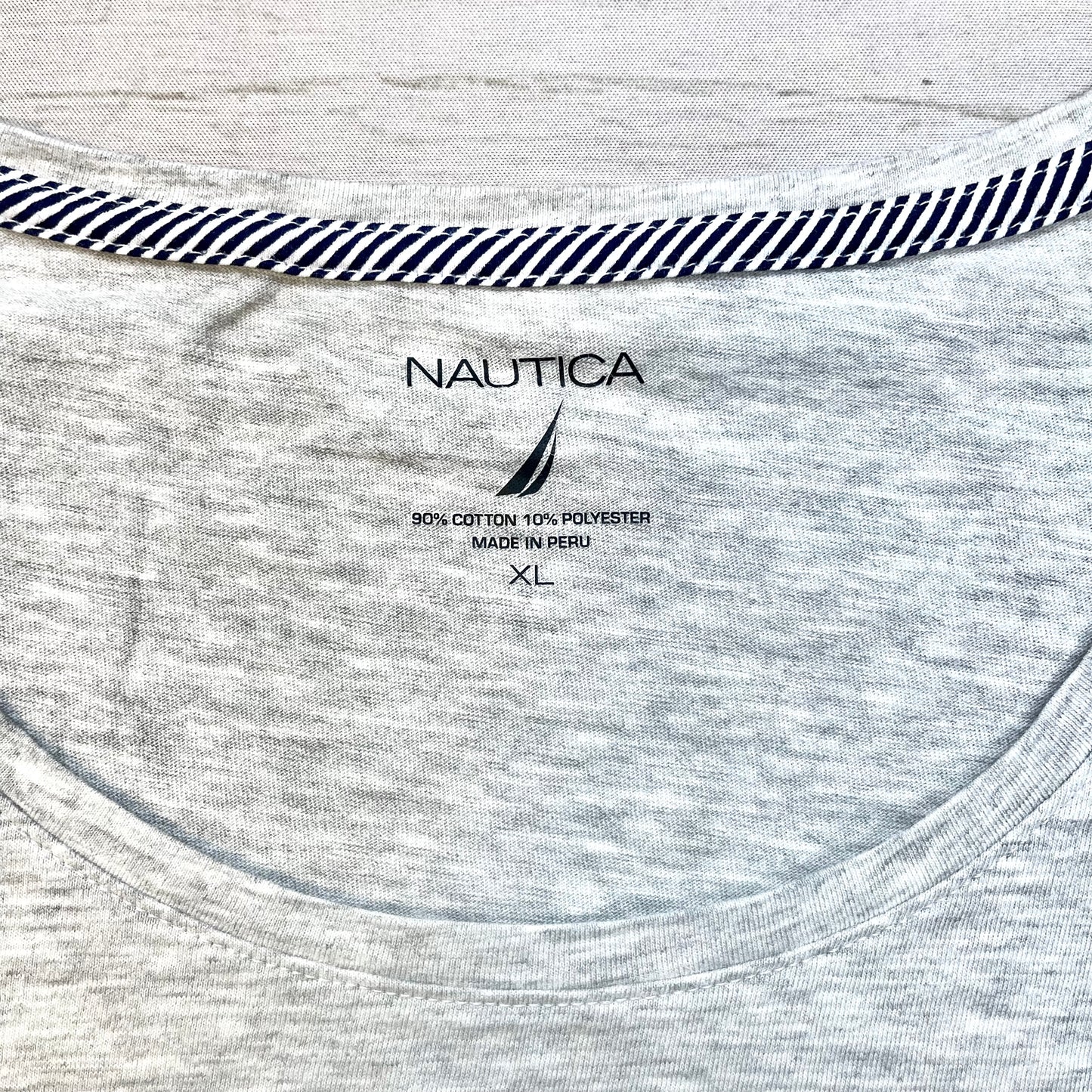 Top Short Sleeve Basic By Nautica  Size: Xl