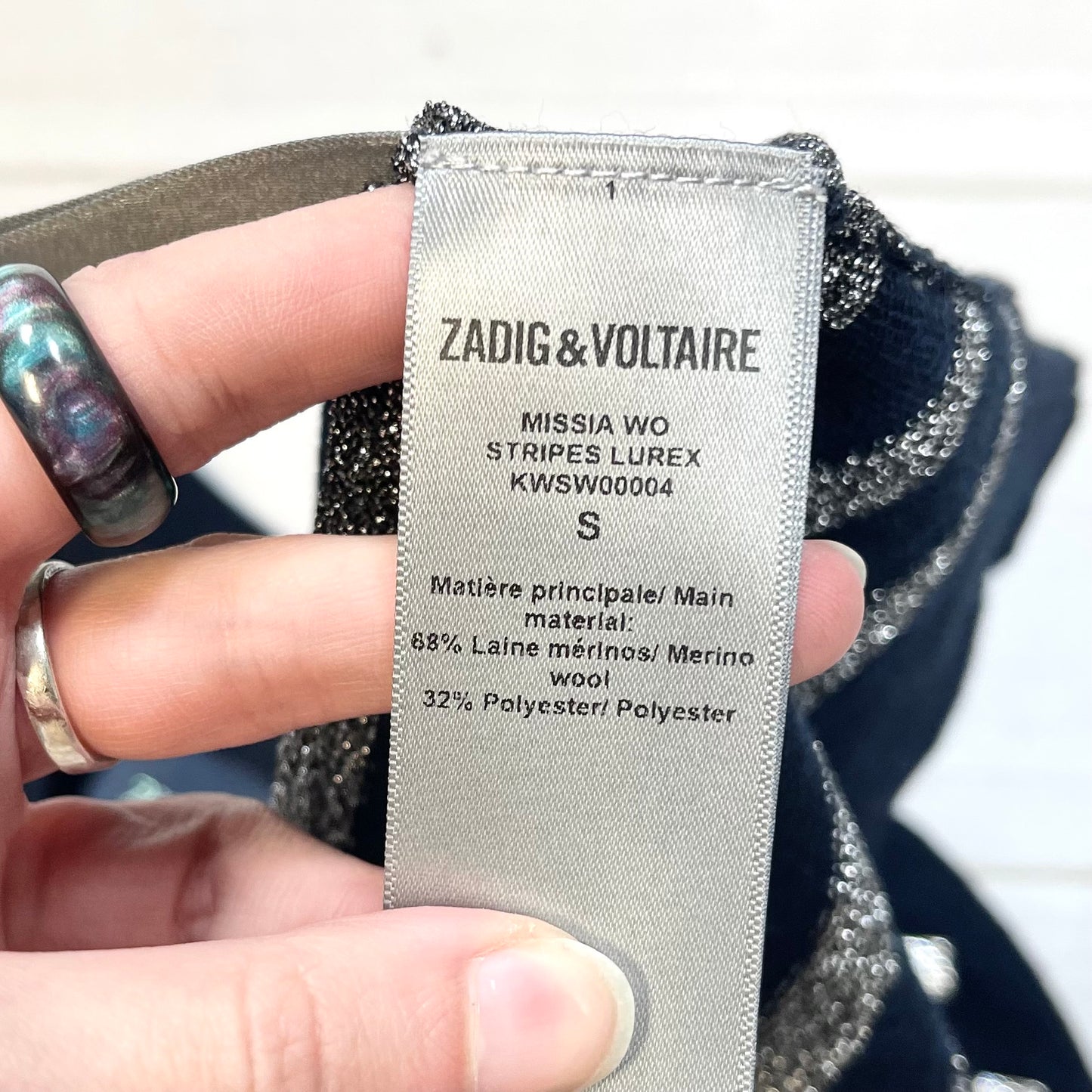 Sweater Designer By Zadig And Voltaire  Size: S