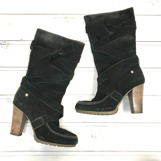 Boots Mid-calf Heels By Calvin Klein  Size: 8