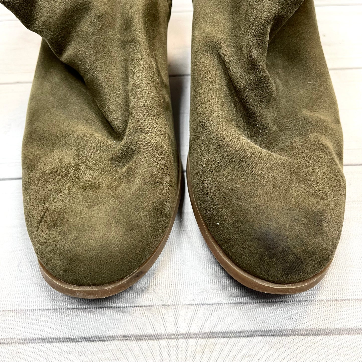 Boots Ankle Heels By Old Navy  Size: 9