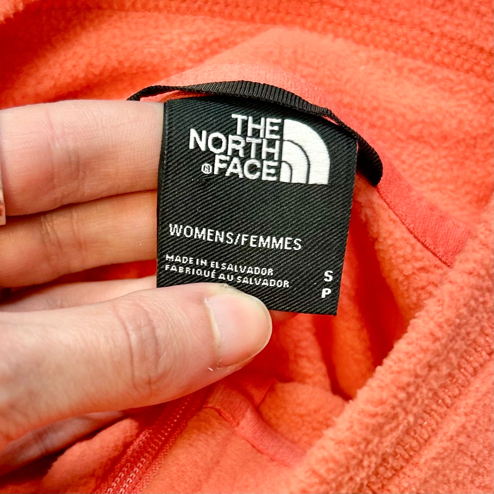 North face shop sp size