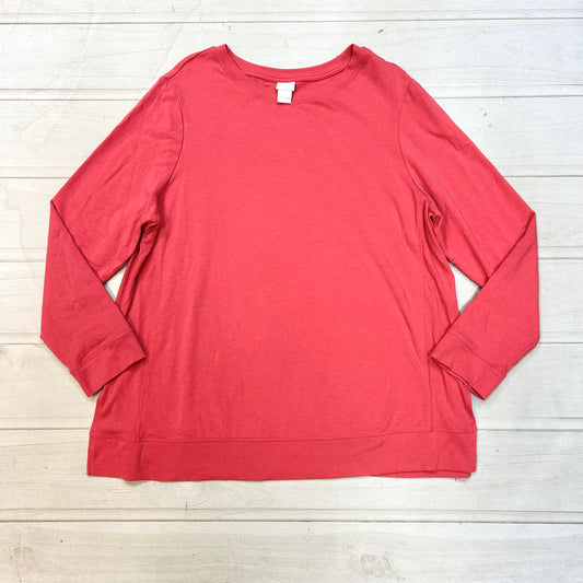 Top Long Sleeve Basic By Chicos  Size: Xxl