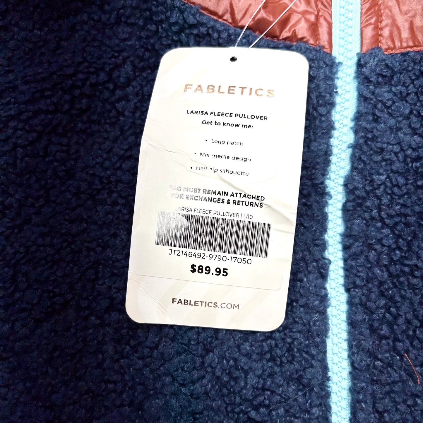 Athletic Fleece By Fabletics  Size: L