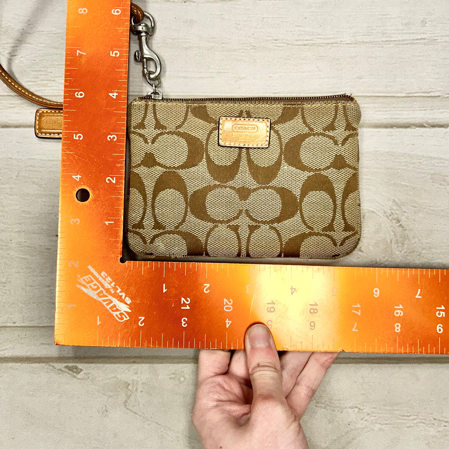 Wristlet Designer By Coach  Size: Small