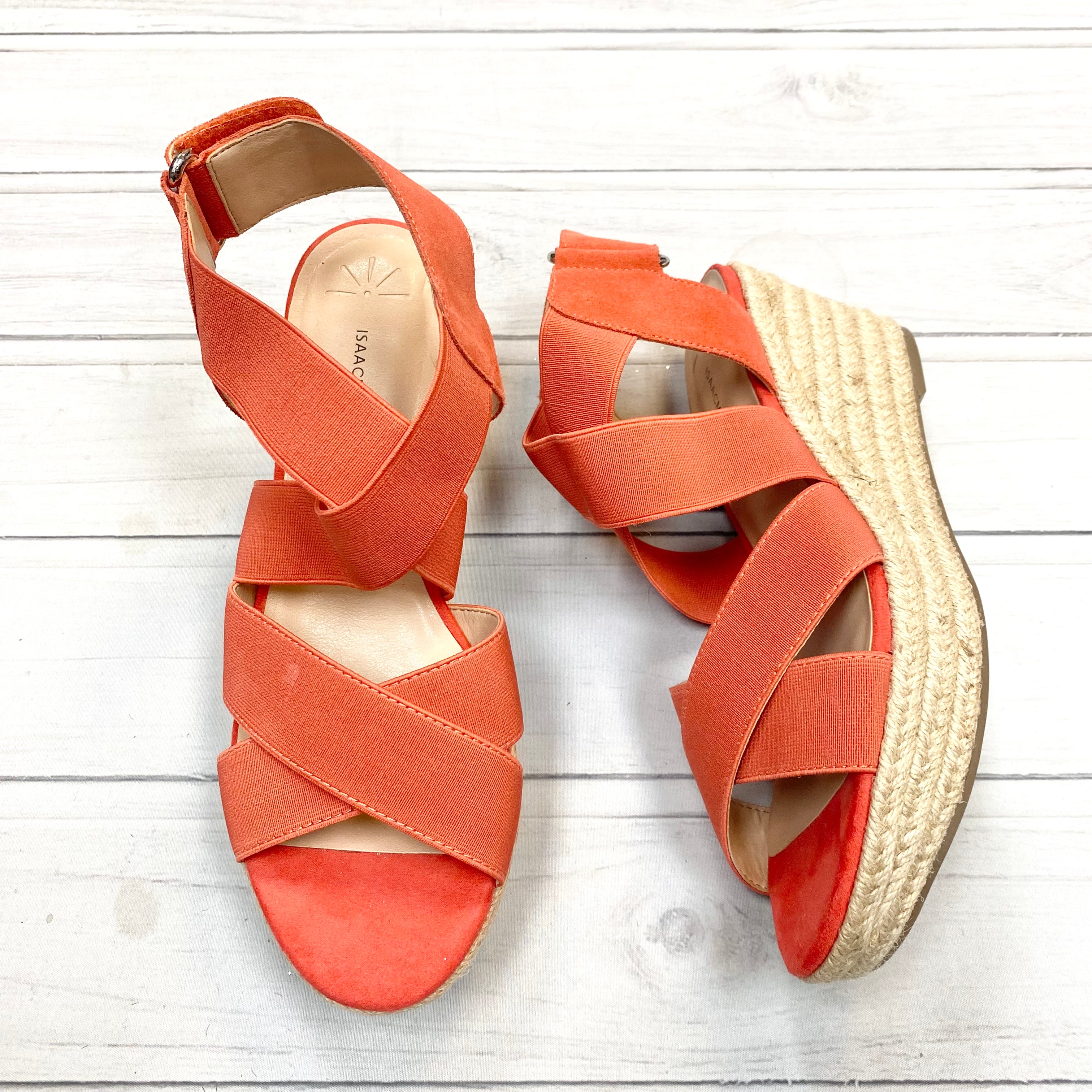 Isaac on sale mizrahi sandals