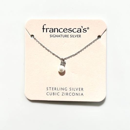 Necklace Sterling Silver By Francesca's