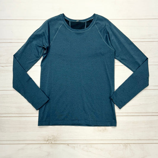 Athletic Top Long Sleeve Collar  Size: S