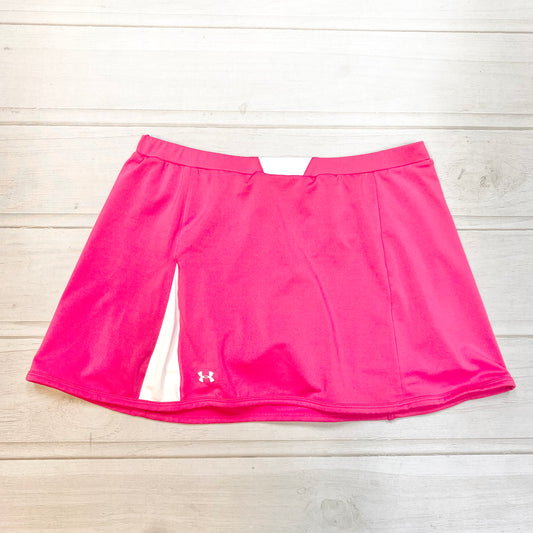 Athletic Skirt Skort By Under Armour  Size: L
