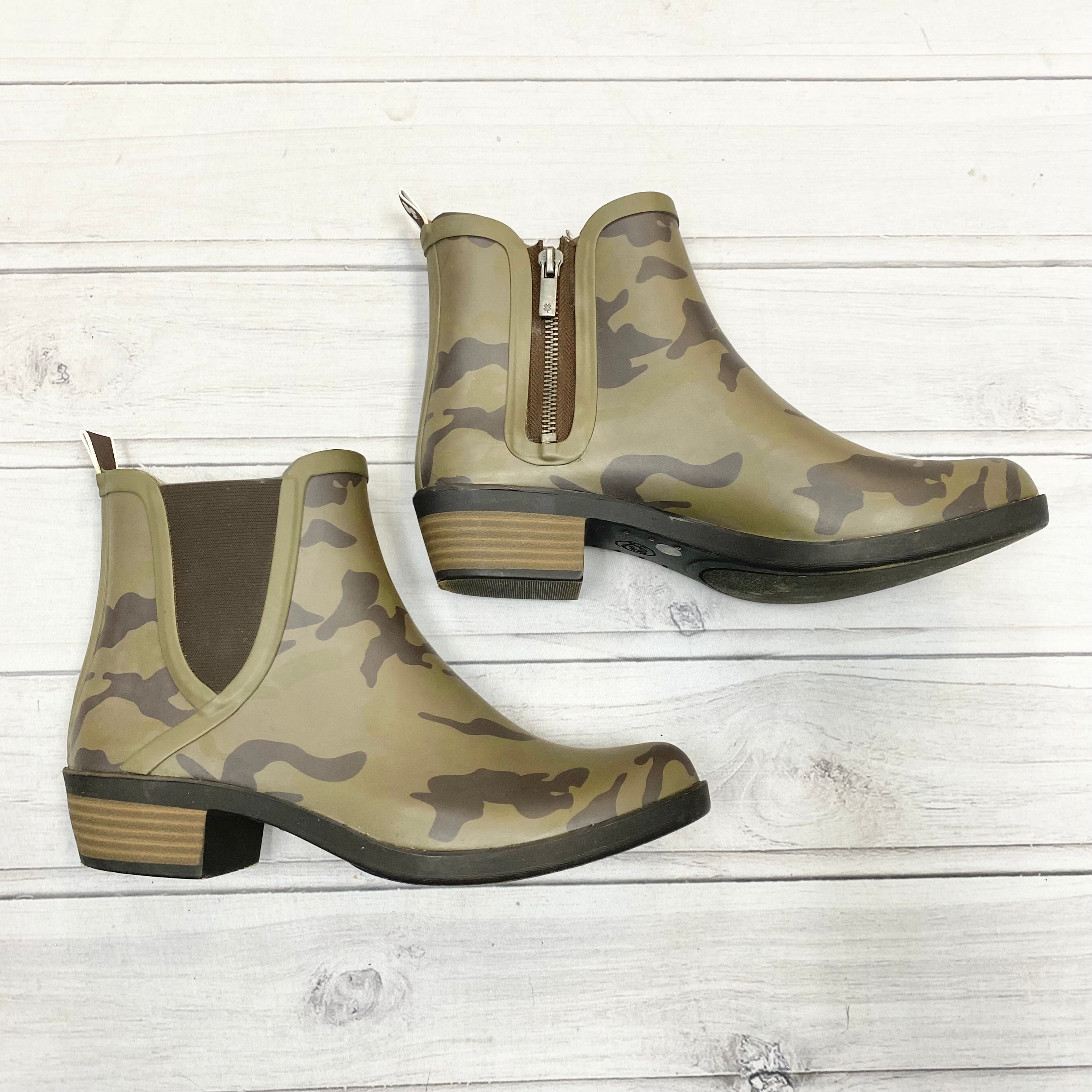 Lucky brand camo hot sale rain boots