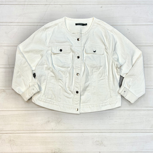 Jacket Denim By Lauren By Ralph Lauren  Size: 3x